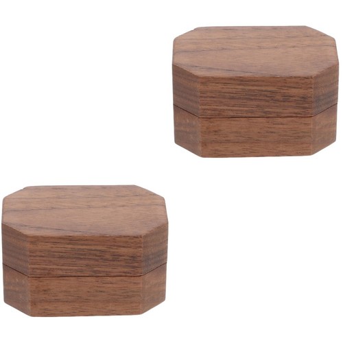 Portable wooden ring box for - box,