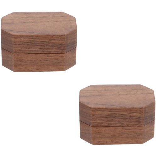 Wooden jewelry box for rings - box,