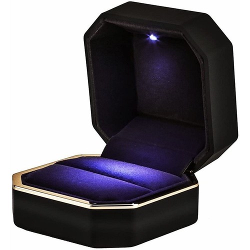 Luxury ring box with led - luxury,