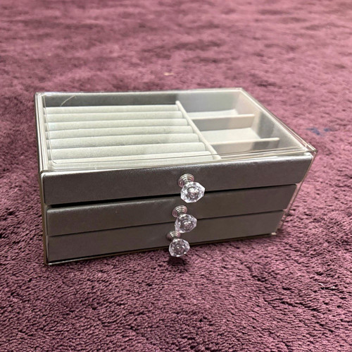 Grey tier stackable - grey, 3-tier