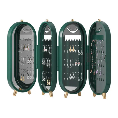 Folding jewellery storage box - folding,