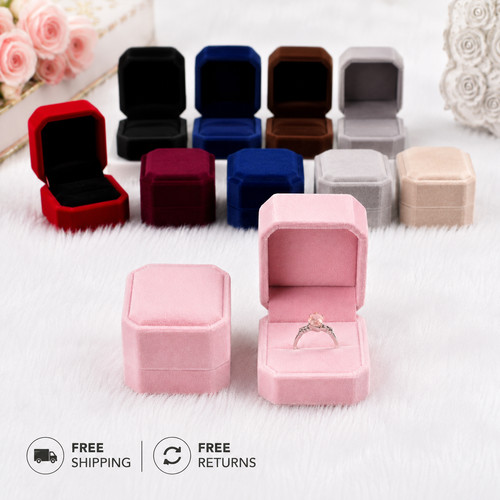 Black pink velvet jewellery - black/pink,