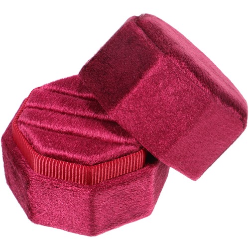 Portable red jewelry organizer - jewelry,