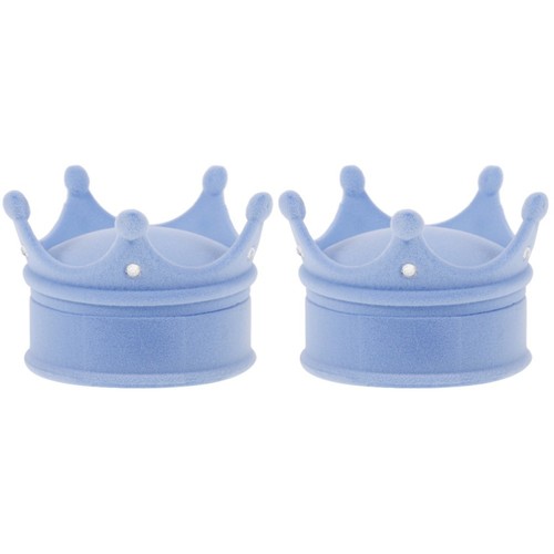 2pcs small crown ring - small, storage
