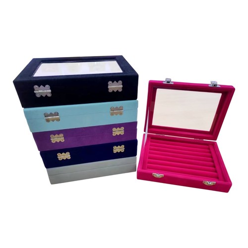 Velvet ring box tray - ring,