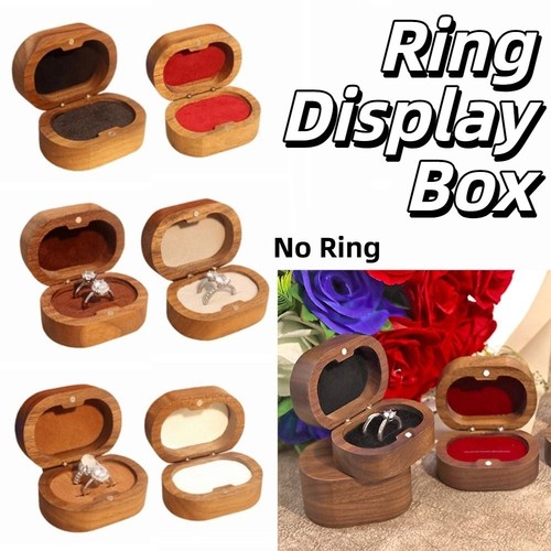 Wedding ring box double slots - wedding,