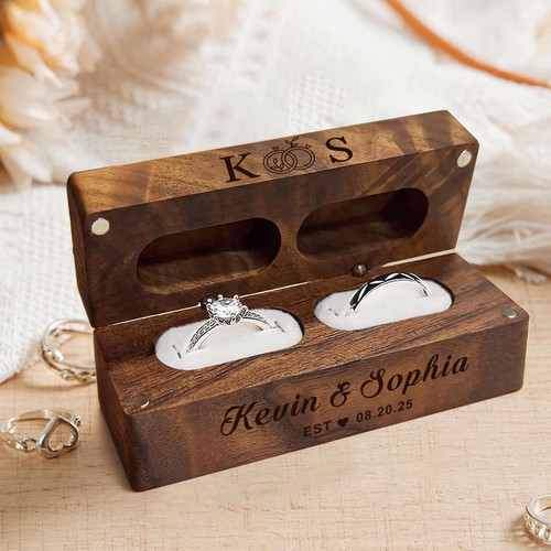 Personalised engraved wooden - engraved,