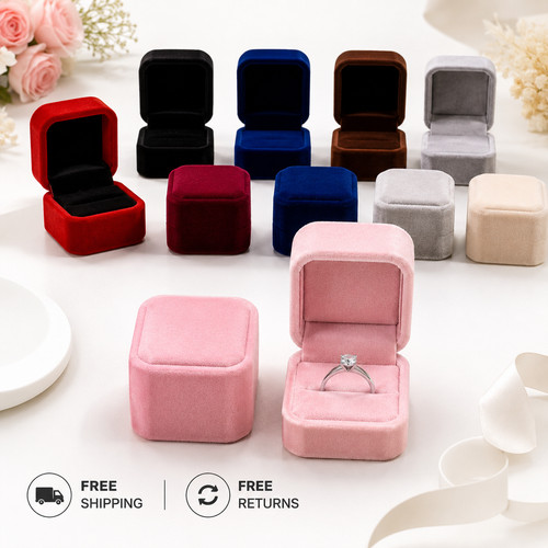 Black pink velvet jewellery - velvet,