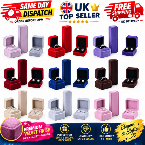 Luxury velvet jewellery - velvet, gift