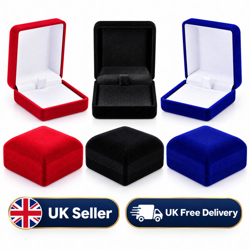 Velvet necklace box - velvet,
