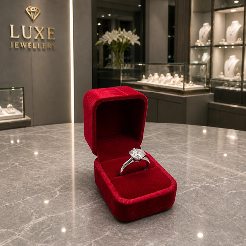 Luxury red velvet - red, box