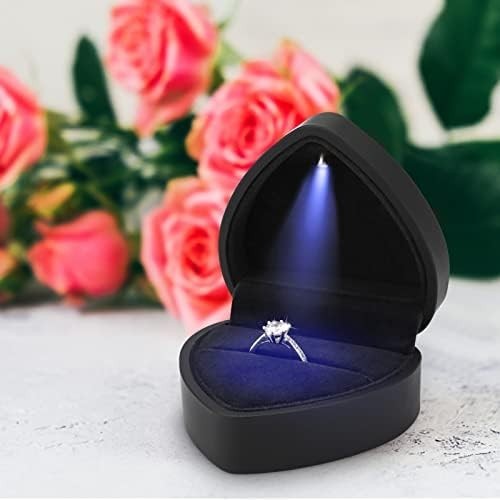 Ring box with led - box,