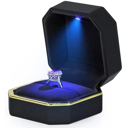 Luxury ring box with led - ring,