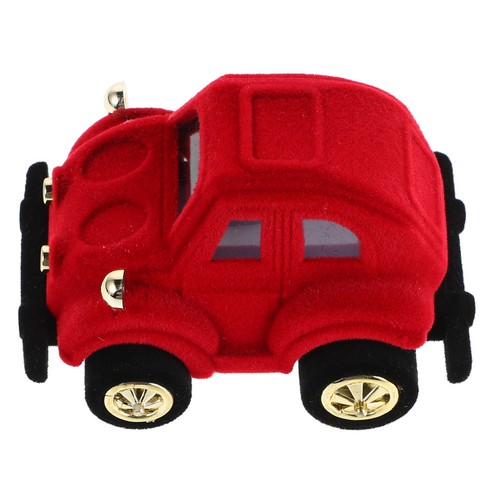 Red velvet ring - red,