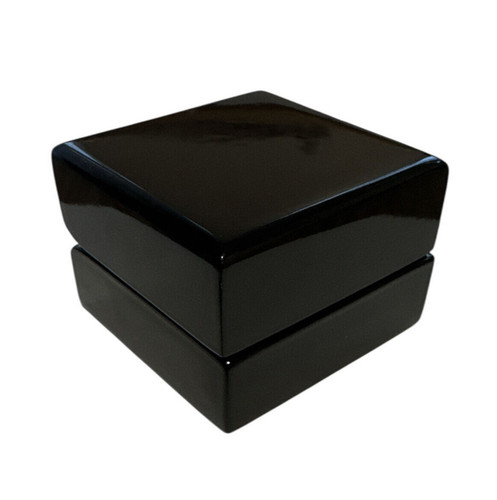Premium glossy black wooden - premium,
